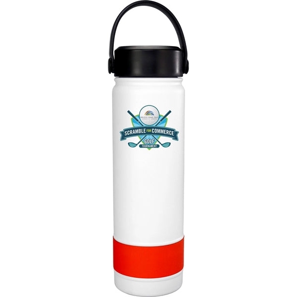 Colorful Metal Top 24 oz. Banded Bottle