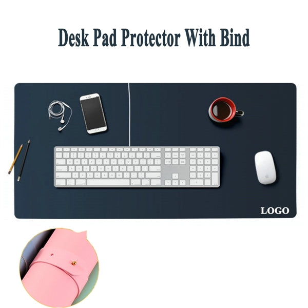 Waterproof PU Leather Desk Pad With Non-Slip Base