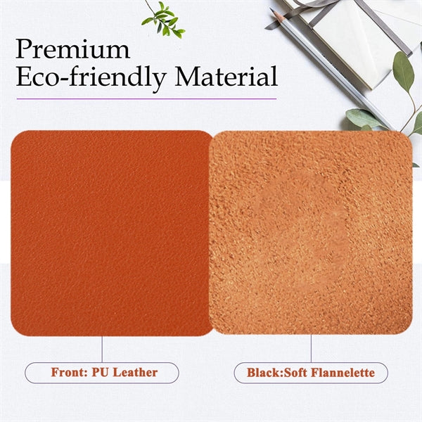 Waterproof PU Leather Desk Pad With Non-Slip Base