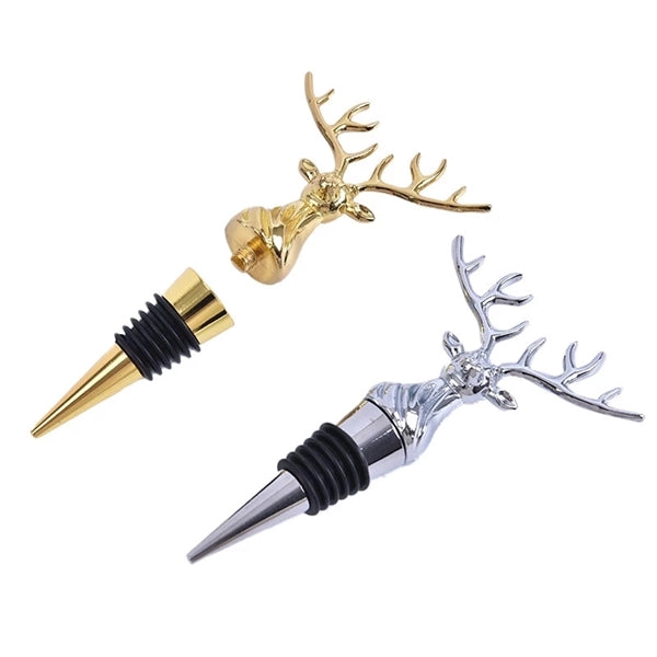 Deer Stag Head Wine Bottle Stoppers