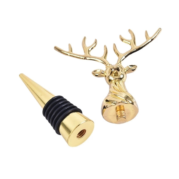 Deer Stag Head Wine Bottle Stoppers