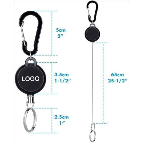 Anti-Theft Retractable Key Ring