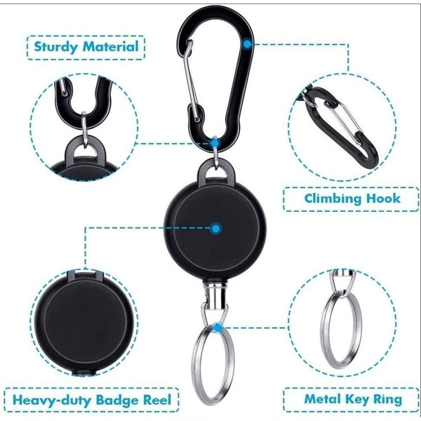 Anti-Theft Retractable Key Ring