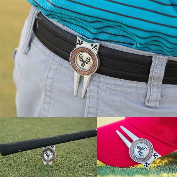 Golf Divot Repair Multitool Ball Marker Bottle Opener