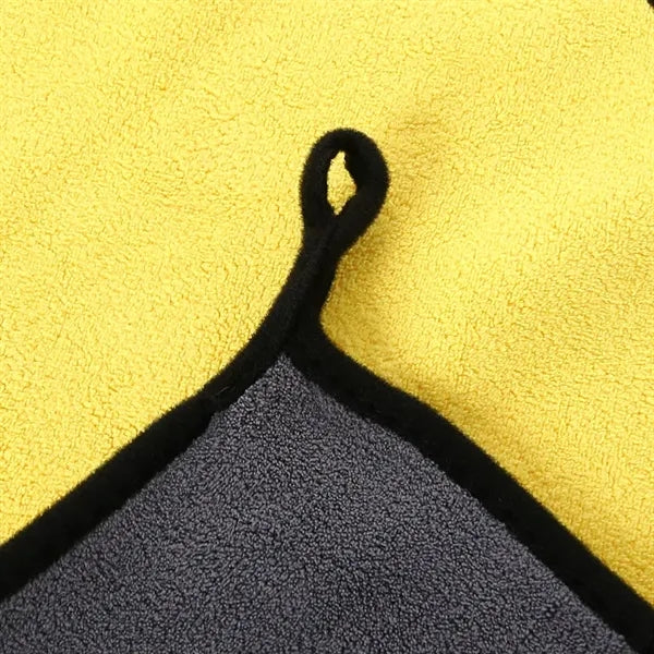 Microfiber Car Ceaning Towel with Hook