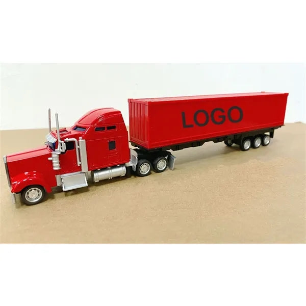 Toy Car American Truck Model Simulation Alloy