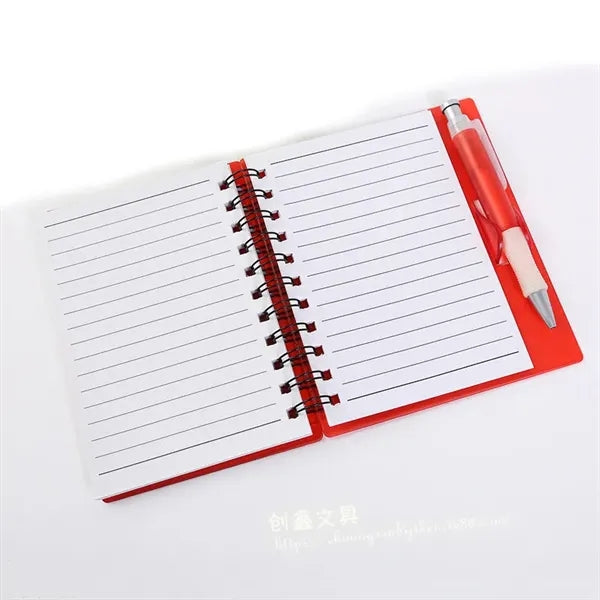 Spiral Notebook with Pen