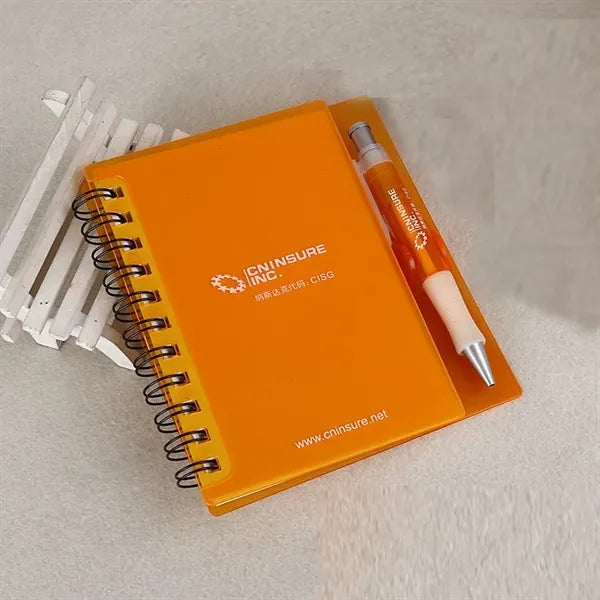Spiral Notebook with Pen