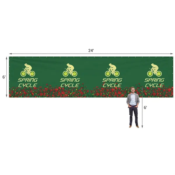 6' x 24' Polyester Mesh Banner