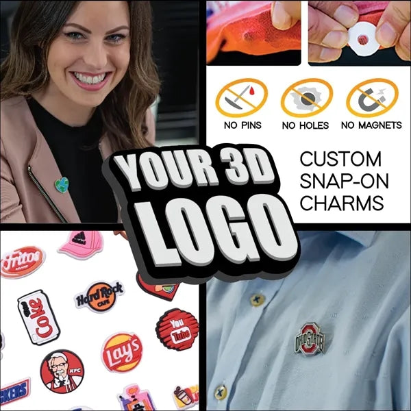 Shape PVC Lapel Pin Replacement meSNAPS
