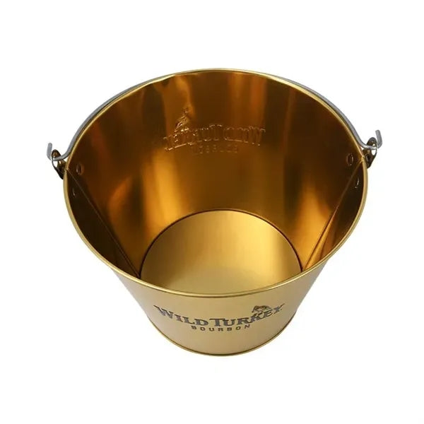 5Qt gold multi-purpose Metal bucket