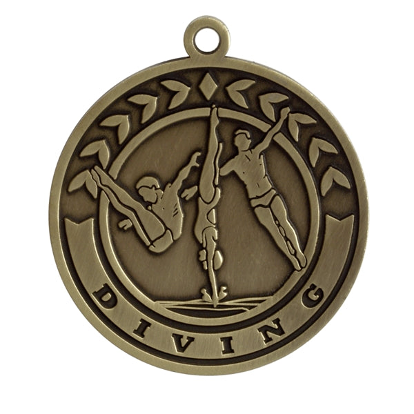 2" Die Cast Medal
