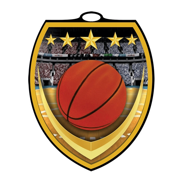 Full Color Shield Medals