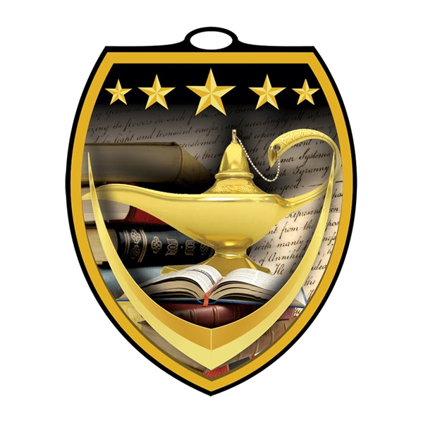 Full Color Shield Medals