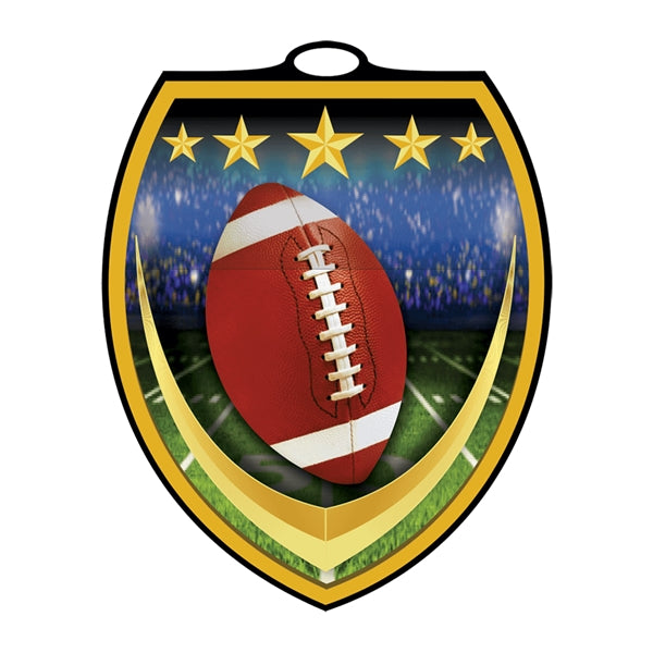 Full Color Shield Medals