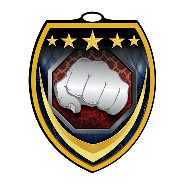 Full Color Shield Medals