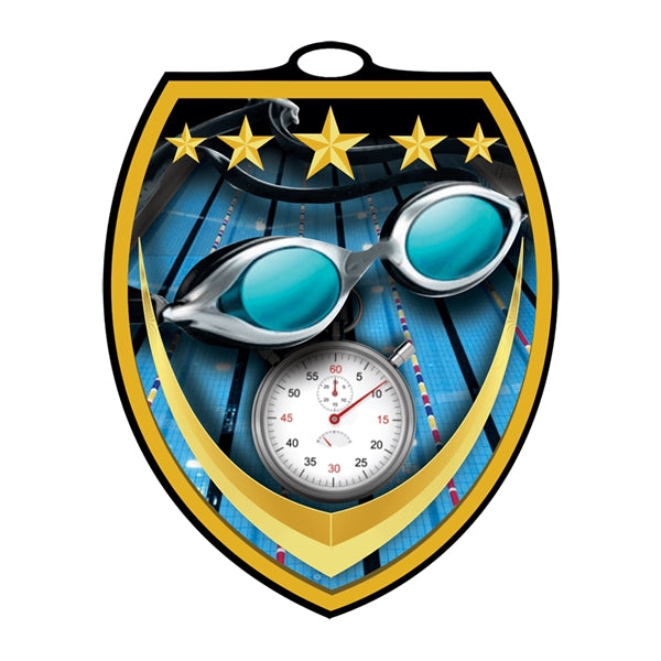 Full Color Shield Medals