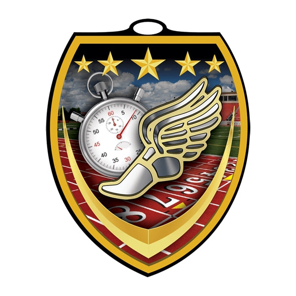 Full Color Shield Medals
