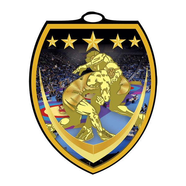 Full Color Shield Medals