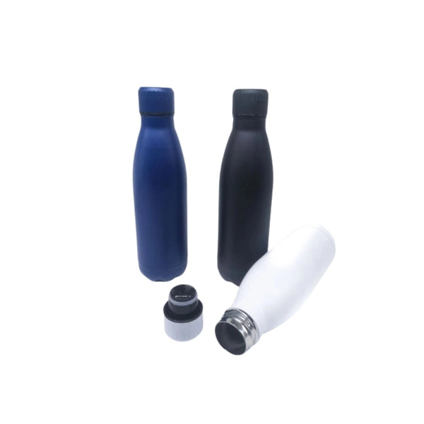 Matte Stainless Steel Water Bottle, 17 oz.