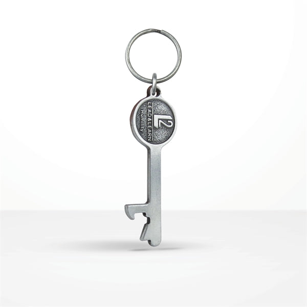 Classic Hook-Style Bottle Opener Key Chain