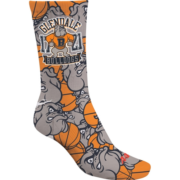 Ankle cut sublimated full color Socks, 200 needle