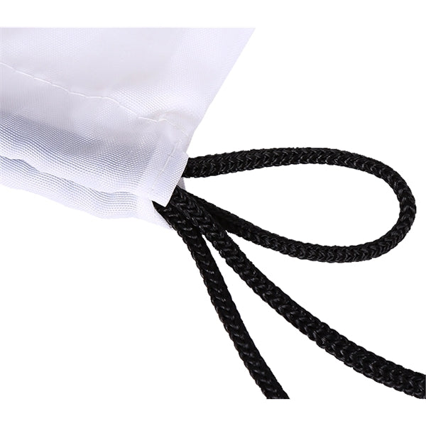 17" x 15" Polyester Drawstring Backpack