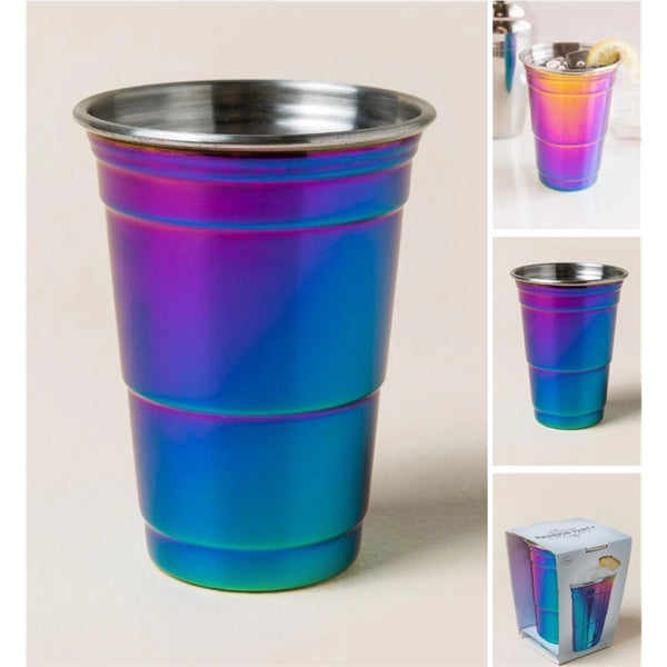 15oz Colorful Stackable Pint Cup Tumbler
