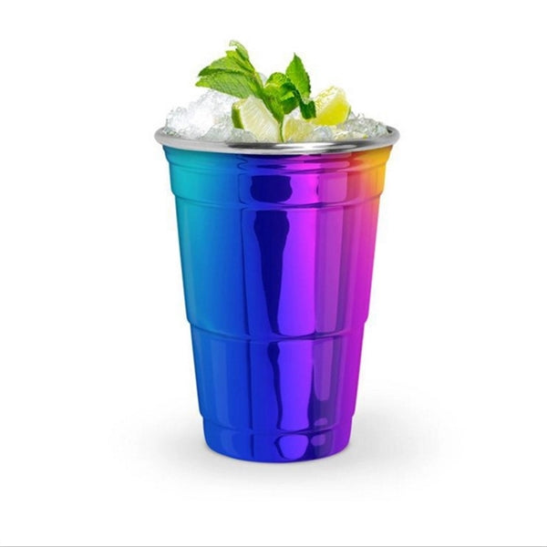 15oz Colorful Stackable Pint Cup Tumbler