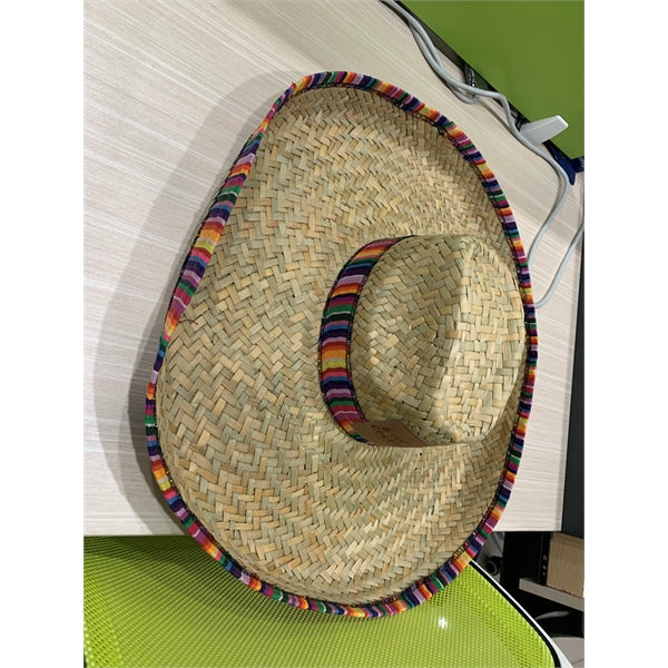 Natural Straw Fiesta Sombrero Hat