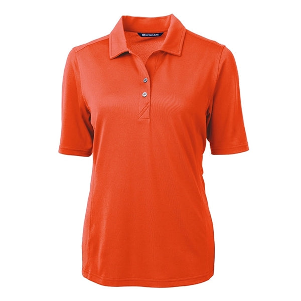 Cutter and Buck Ladies Virtue Eco Pique Recycled Polo