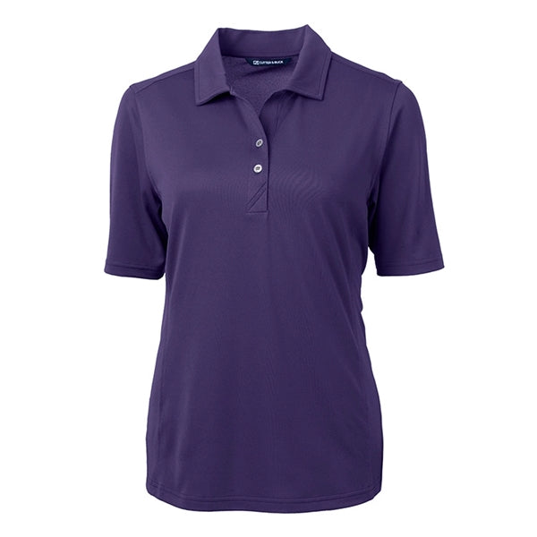Cutter and Buck Ladies Virtue Eco Pique Recycled Polo