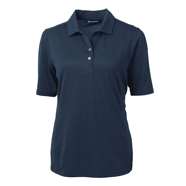 Cutter and Buck Ladies Virtue Eco Pique Recycled Polo