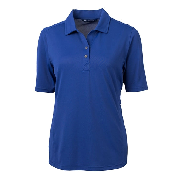 Cutter and Buck Ladies Virtue Eco Pique Recycled Polo