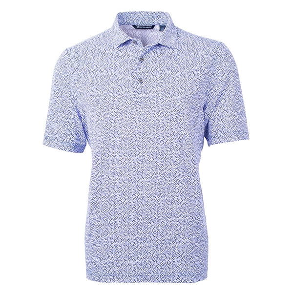Cutter & Buck Virtue Eco Pique Botanical Print Recycled Polo