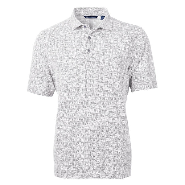 Cutter & Buck Virtue Eco Pique Botanical Print Recycled Polo