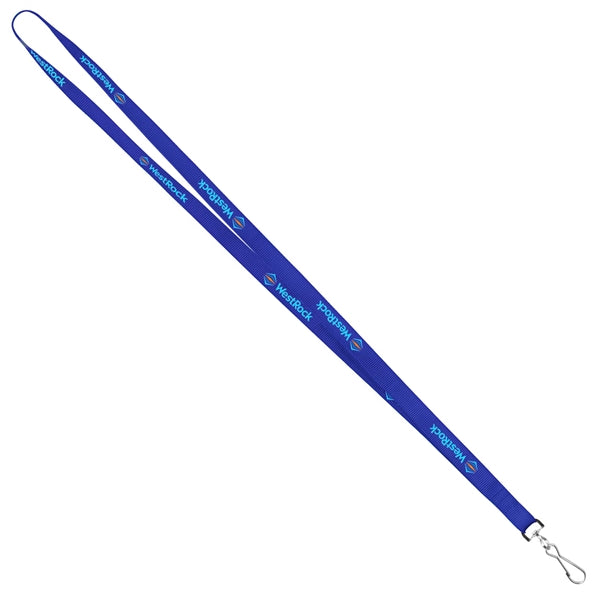1/2" Screen Printed Lanyard