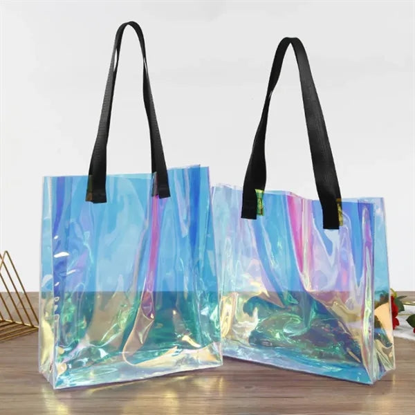 Holographic Clear PVC Bag