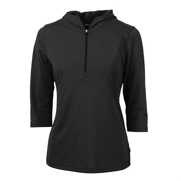 Cutter & Buck Ladies Virtue Eco Pique Recycled Half Zip