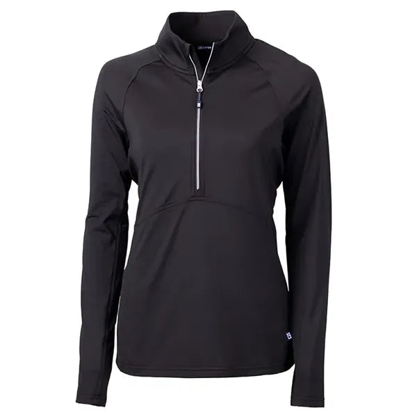 Cutter & Buck Ladies Adapt Eco Knit Stretch Pullover