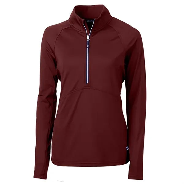 Cutter & Buck Ladies Adapt Eco Knit Stretch Pullover