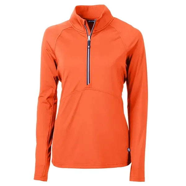 Cutter & Buck Ladies Adapt Eco Knit Stretch Pullover