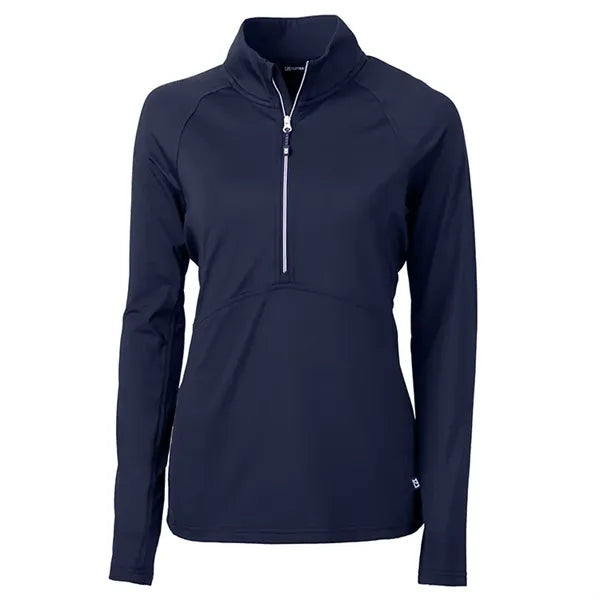Cutter & Buck Ladies Adapt Eco Knit Stretch Pullover