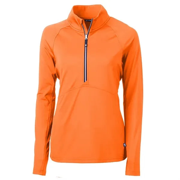 Cutter & Buck Ladies Adapt Eco Knit Stretch Pullover