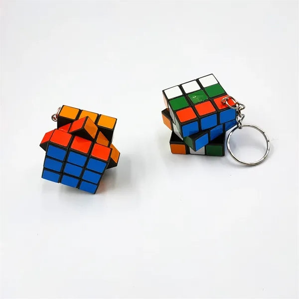 Puzzle/Cube Keychain Key Ring