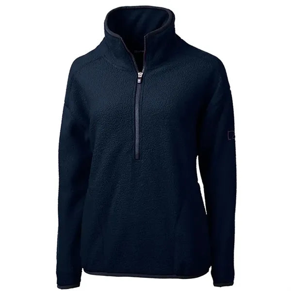 Cutter & Buck Cascade Eco Sherpa Womens Fleece Pullover