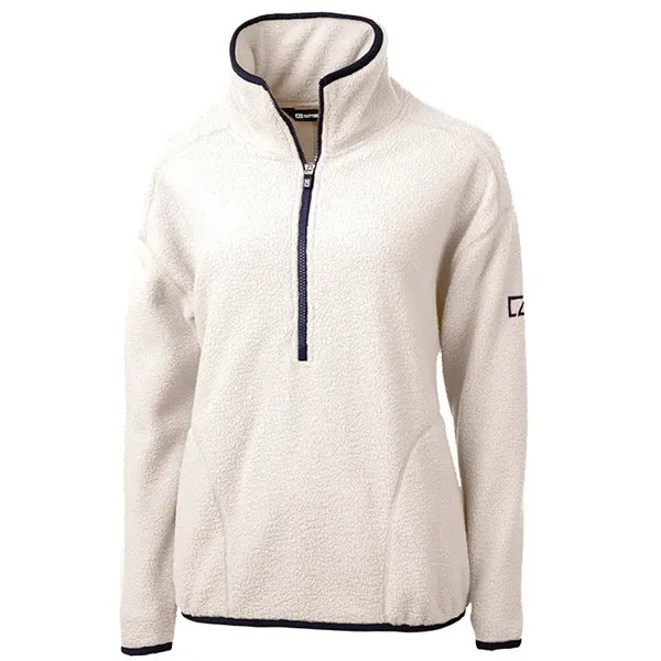 Cutter & Buck Cascade Eco Sherpa Womens Fleece Pullover