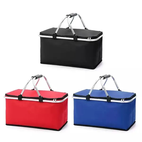 Insulated Cooler Picnic Basket