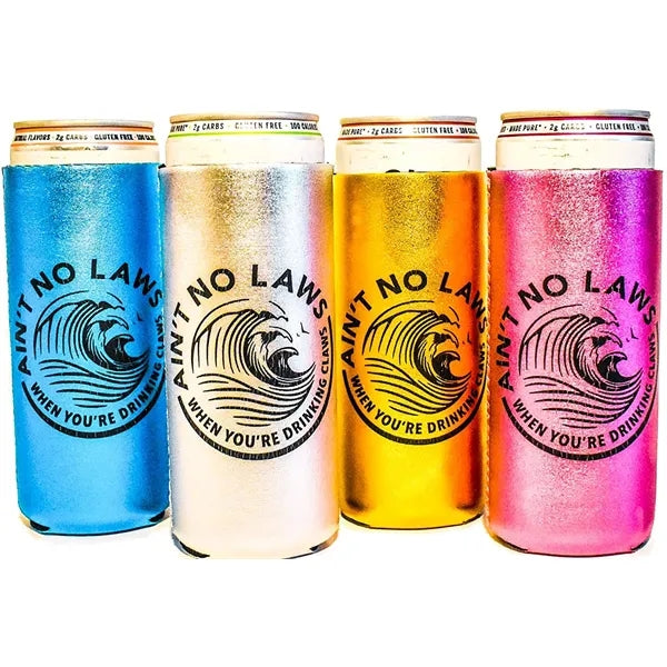 Metallic Koozie Can Cooler