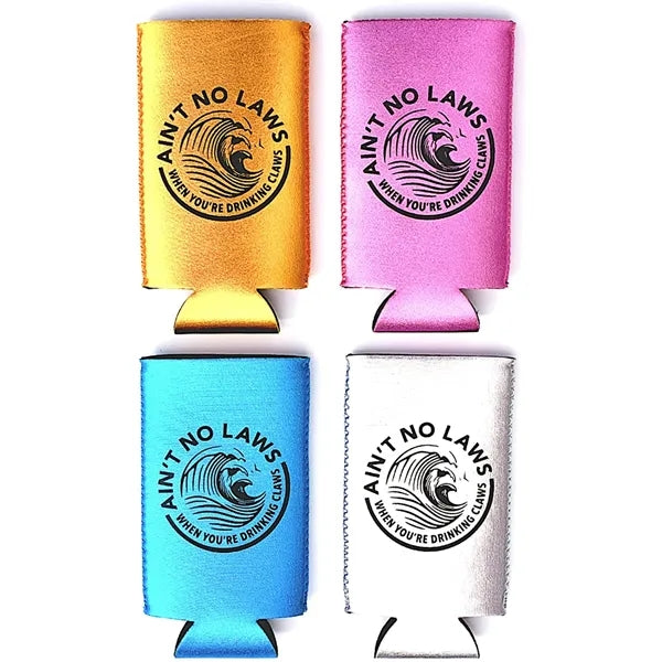Metallic Koozie Can Cooler